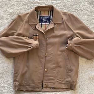 Burberrys’ Wool Bomber Jacket